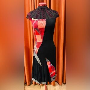 Adventure Des Toile Dress black size small